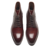 Fulbert X Cap Toe Boot Chestnut Elephant Print Brown Stitchdown Construction Contemporary Classics