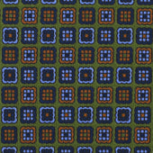 Ancient Madder Silk Bespoke Tie - Olive