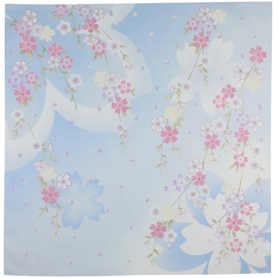 Kimono Motif Cotton Handkerchief