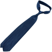 Plain Japanese Jacquard Silk Tie Hand Rolled