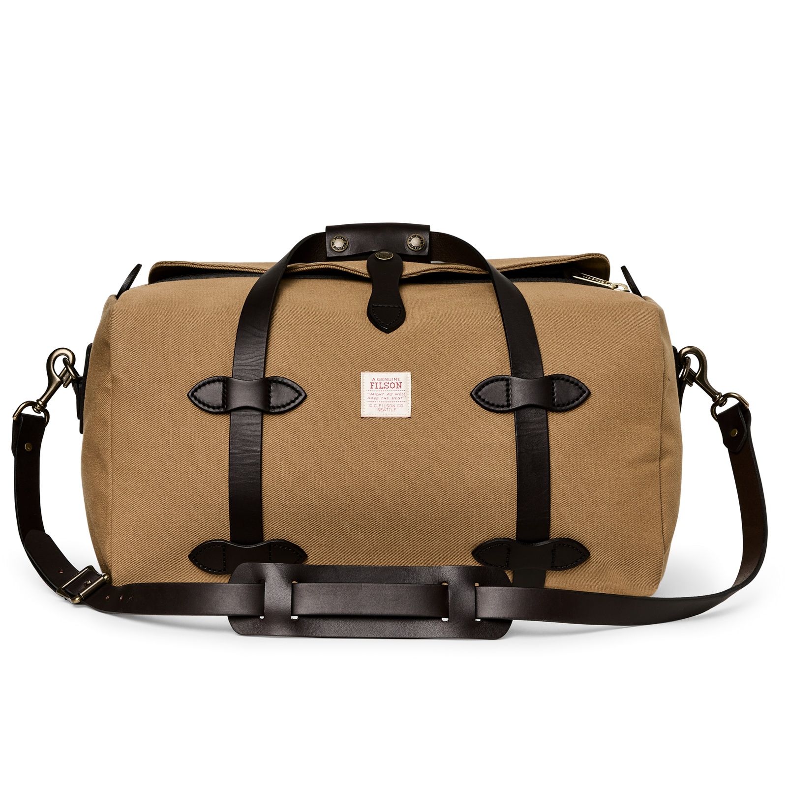 Small Rugged Twill Duffle Bag