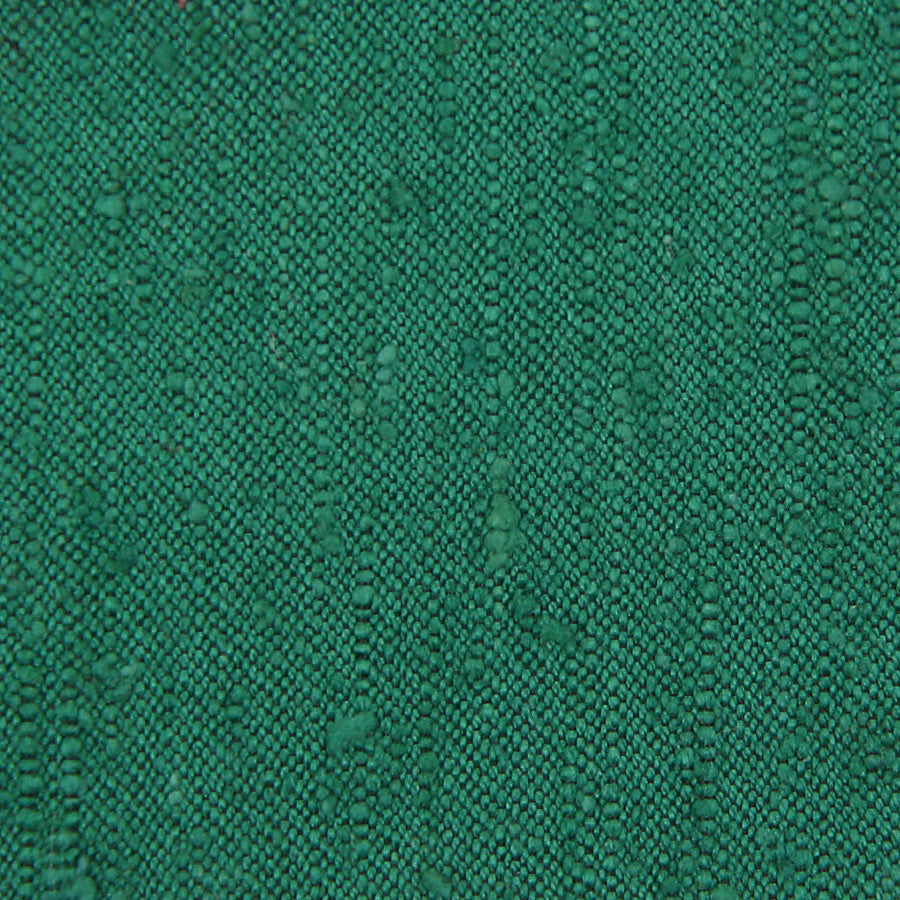 Plain Shantung Silk Bespoke Tie Green
