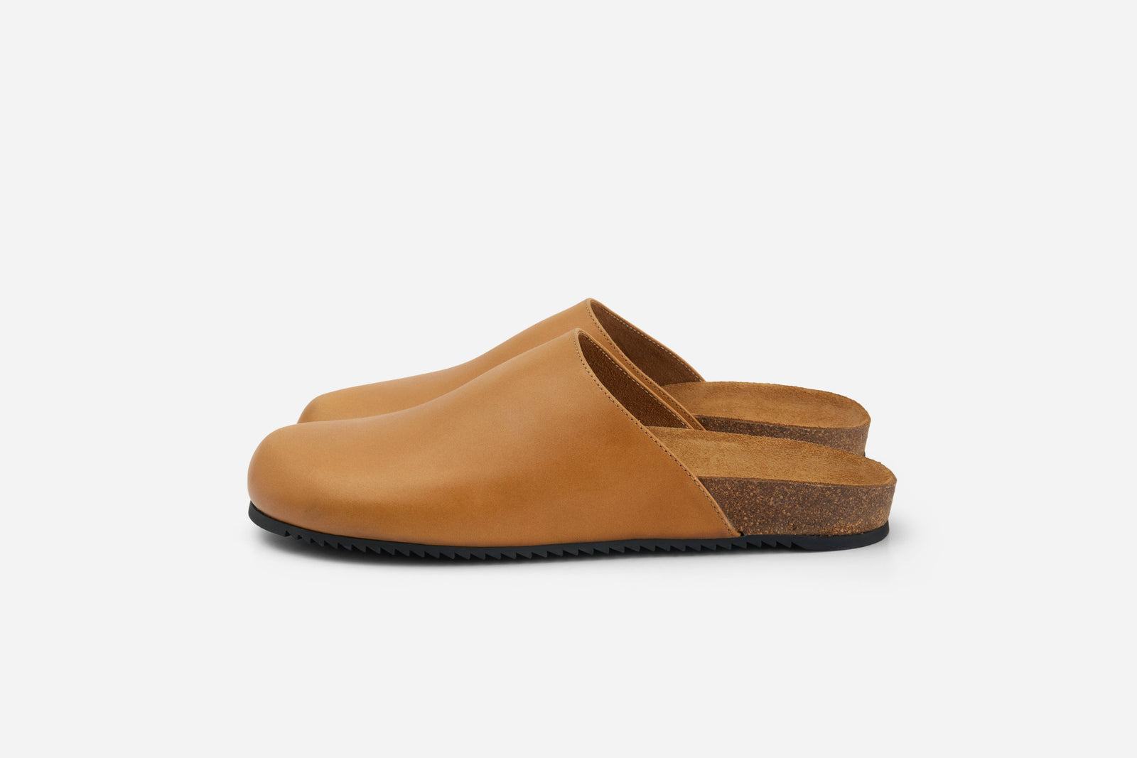 Mule Natural Calf Leather