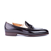 The Entwined Loafer In Dark Brown