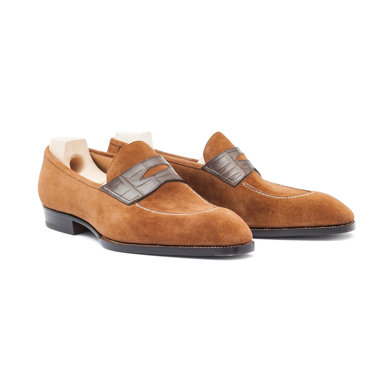 The Penny Loafer With A Croc Strap