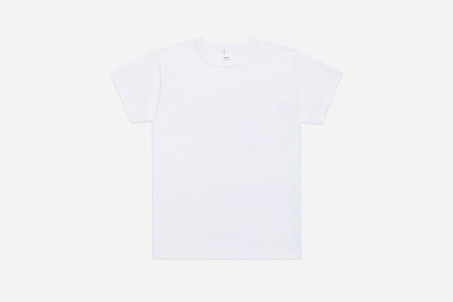 Heavyweight Pocket T-Shirt ~ White (2 Pack)