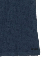 Seersucker Fenton Shirt in Dark Navy