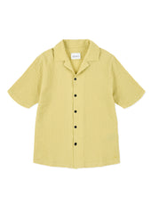 Seersucker Fenton Shirt in Vintage Khaki