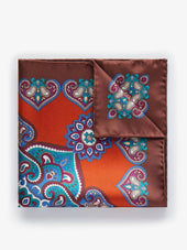 Brown Handkerchief Paisley