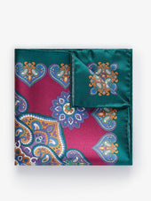 Green Handkerchief Paisley