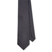 Steel Polkadot Tie