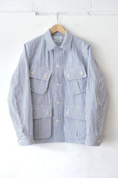FUJITO Jungle Fatigue Jacket Navy Stripe,Black | Directors Web Shop powered by BASE