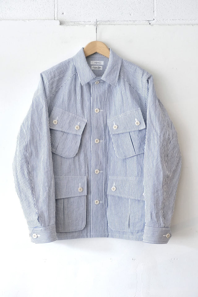 FUJITO Jungle Fatigue Jacket Navy Stripe,Black | Directors Web Shop powered by BASE