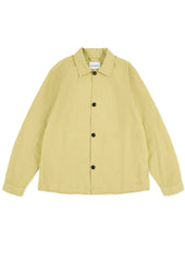 Seersucker Modern Overshirt in Vintage Khaki