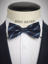 Blue & Light Blue Bow Tie