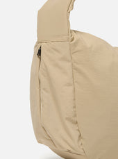 Master Piece X Universal Works Beige Large Canvas Shoulder Bag