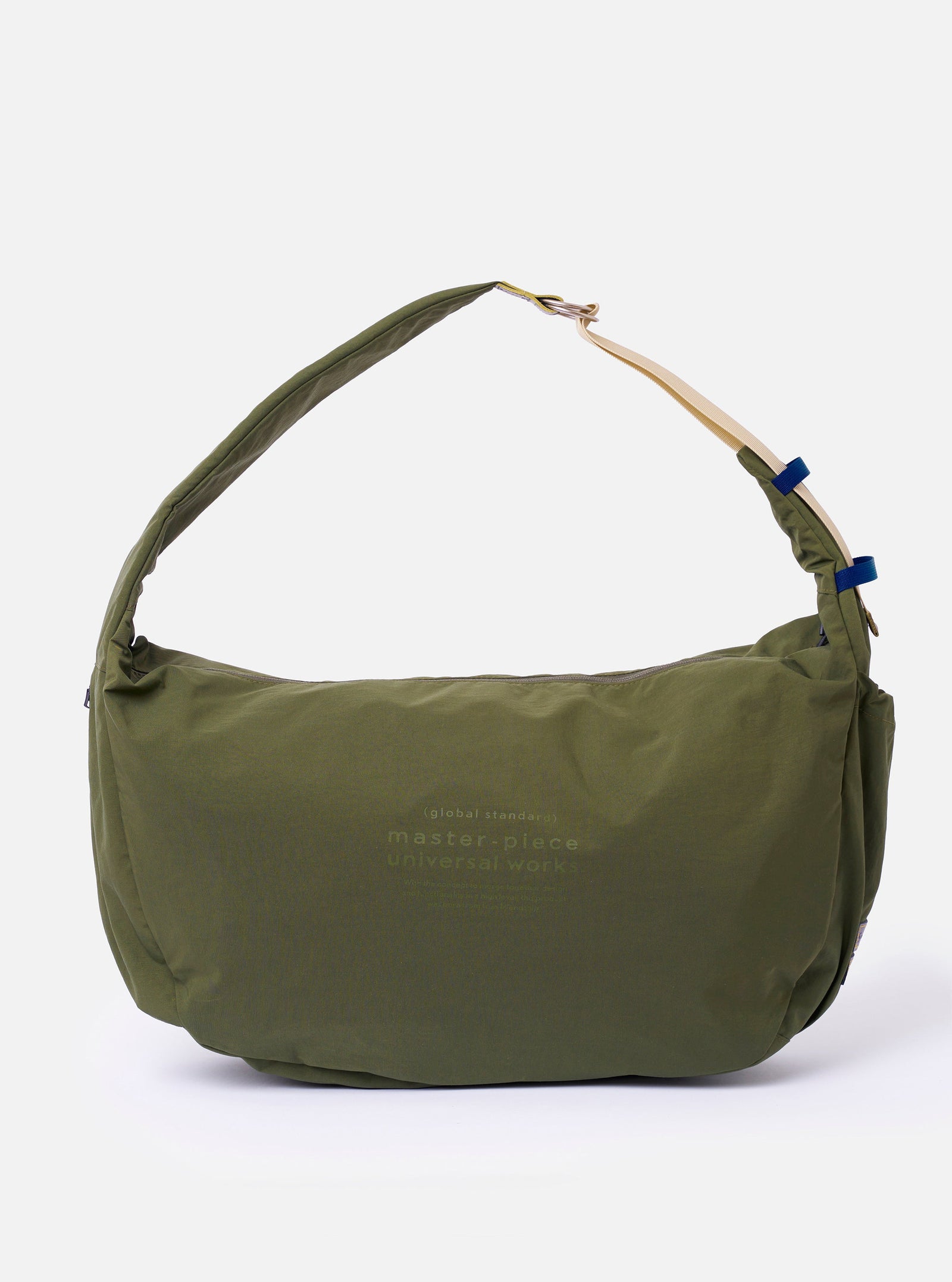Master Piece X Universal Works Large Canvas Shoulder Bag