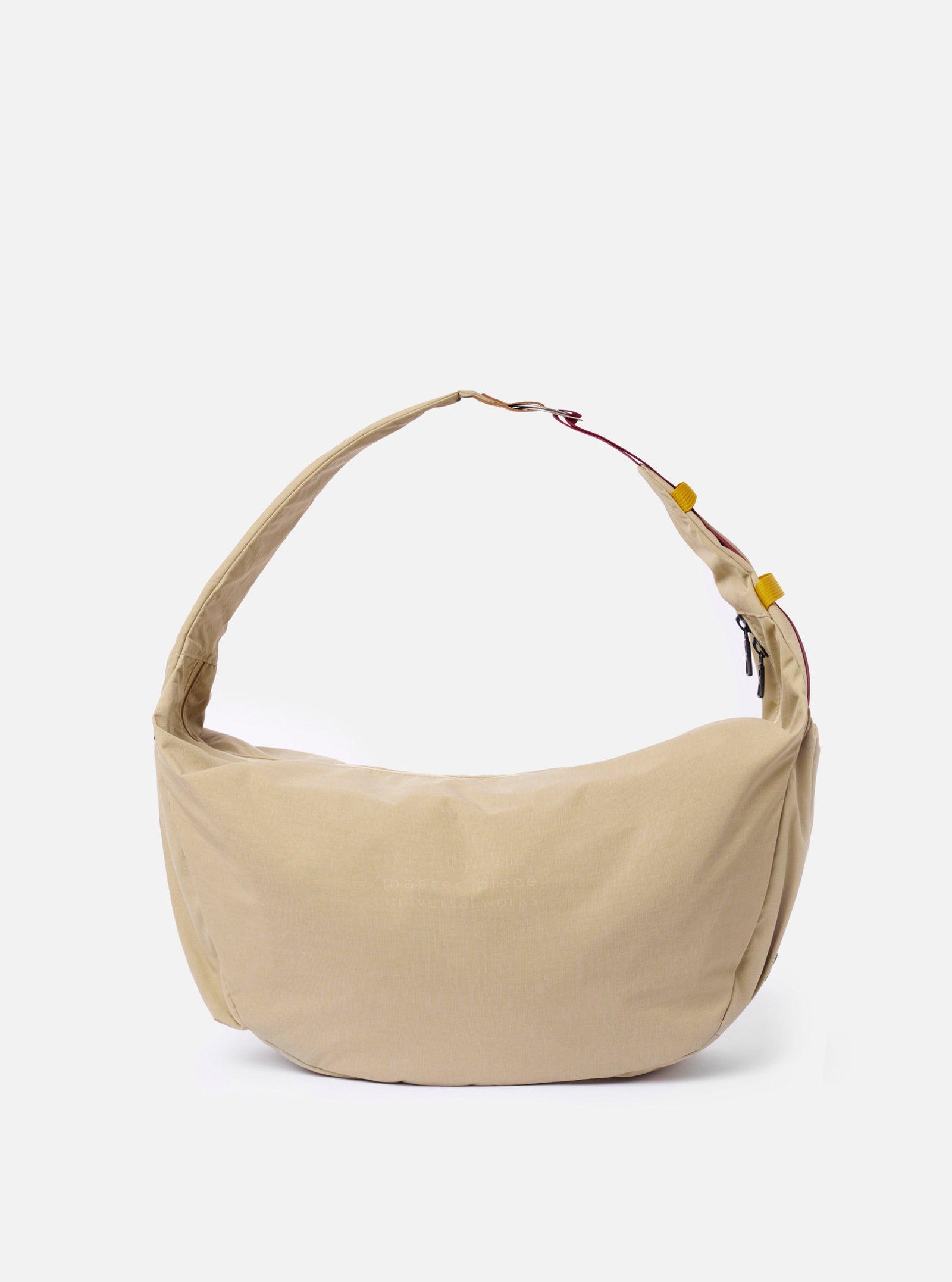 Master Piece X Universal Works Beige Medium Canvas Shoulder Bag