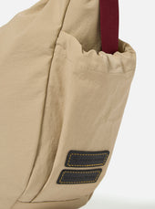 Master Piece X Universal Works Beige Medium Canvas Shoulder Bag