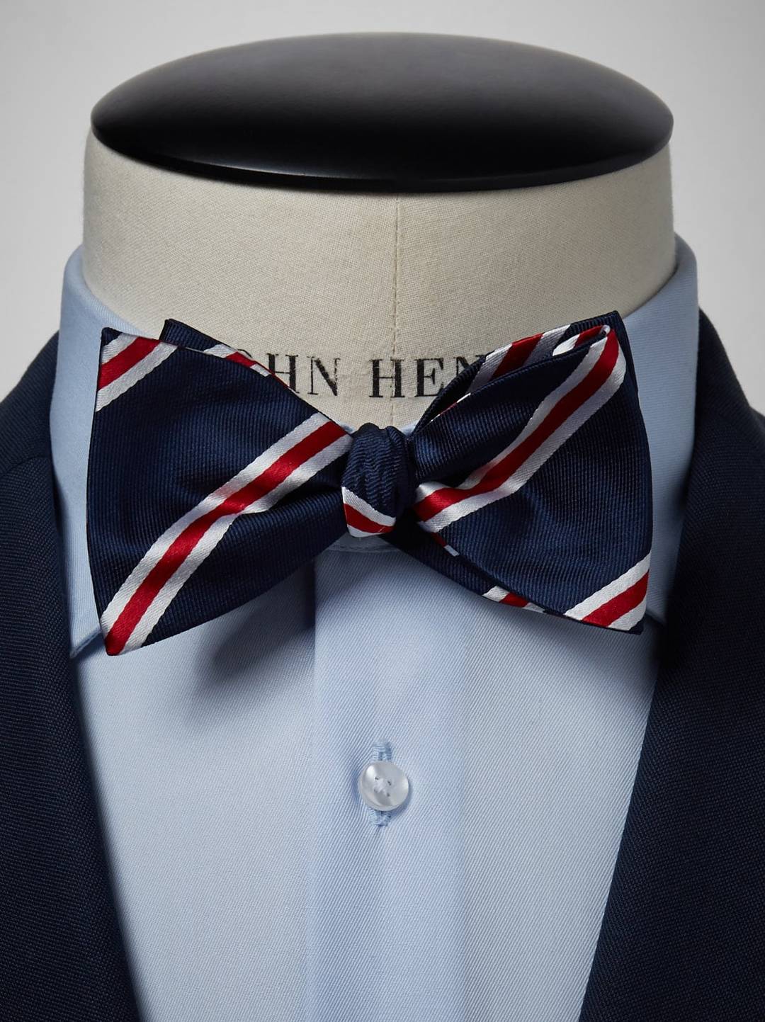 Striped Bow Tie