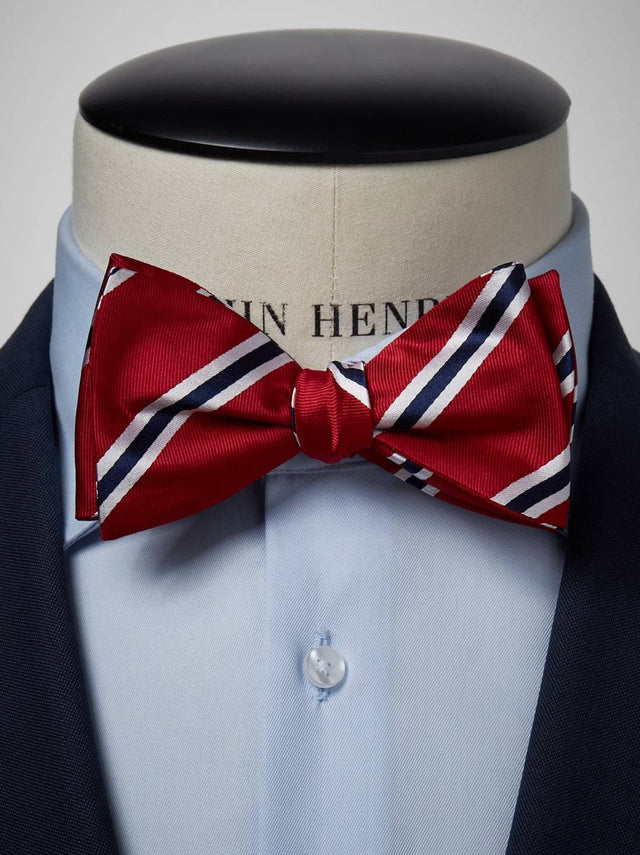 Striped Bow Tie