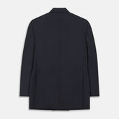 Plain Wool Double Breasted Blazer