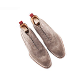 Oxford Bootee Plain Sewn Wing Tip