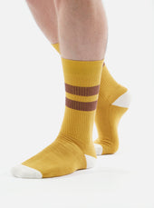 Raisin Cotton Rib Sport Sock