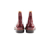 High Cut Derby Boot With Middle Tulip Cut On Sailor Last
