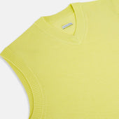 Bright Fine Merino V Neck Vest