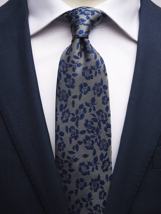 Beige & Blue