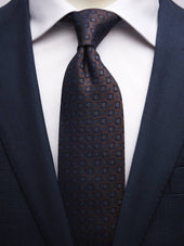 Brown Tie Geometric