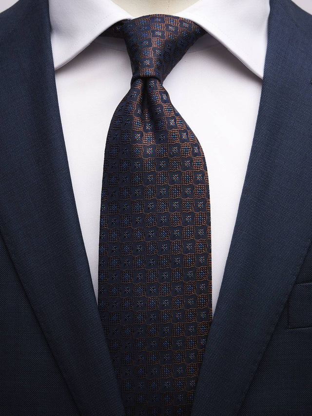 Brown Tie Geometric