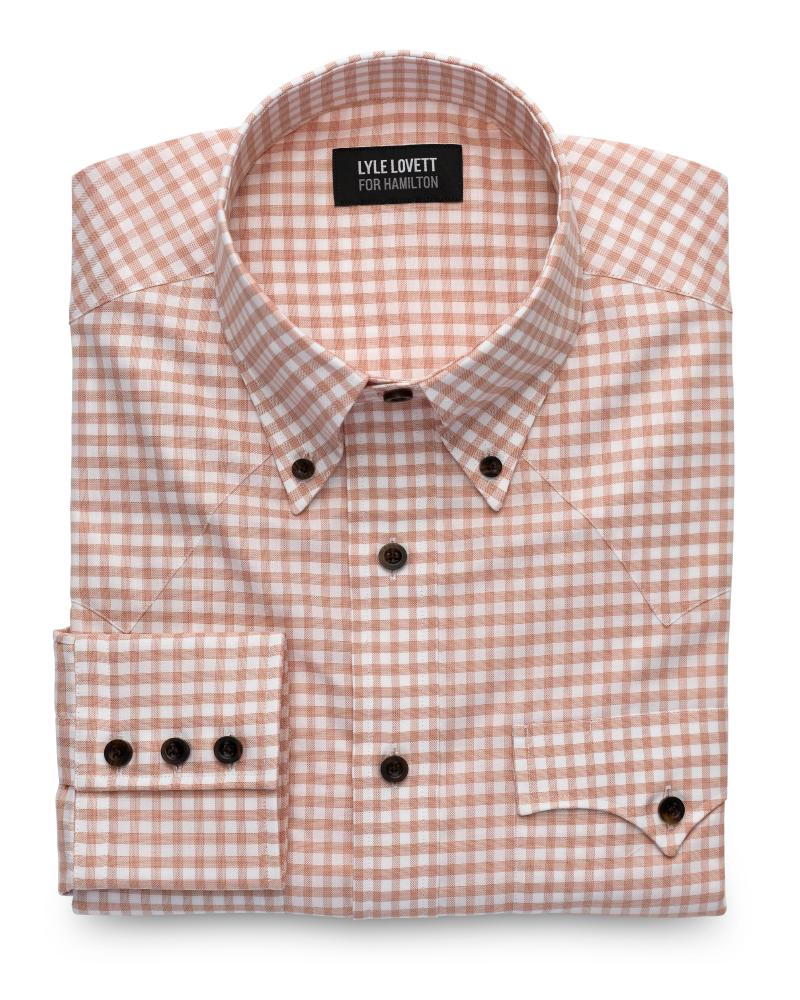 Lyle Lovett Gingham