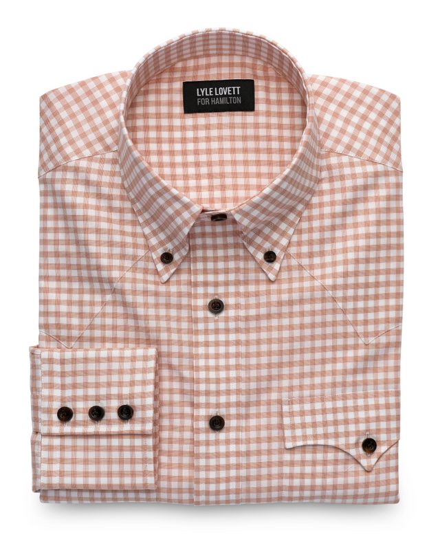 Lyle Lovett (Caramel Gingham)