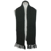 22f Rib Cable Scarf 100 Aran Range