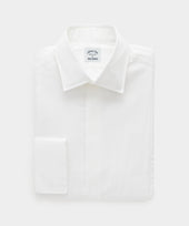Hamilton + Todd Snyder Cotton Pleated Spread Collar Tuxedo Shirt