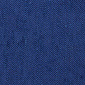 Plain Shantung Silk Bespoke Tie - Blue