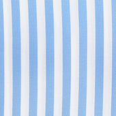 Poplin Semi Spread Shirt Butcher Stripe