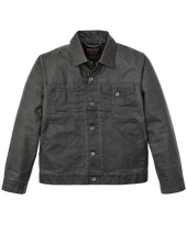 Tin Cloth Short Lined Cruiser Jacket - Castor Gray