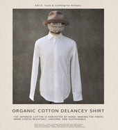 Delancey Shirt Organic Cotton Oxford S M Xl Xxl
