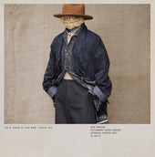 Japanese Farmer Coat Patchwork M