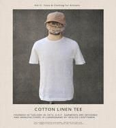 Fine Gauge Cotton Linen Tee 5 6