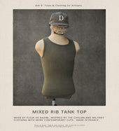 Drop Needle Ribbed Tank M L Xl