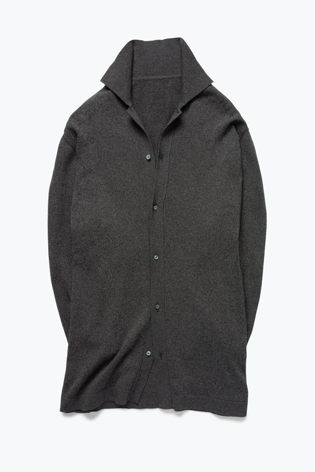 Shirt (Anthracite Cotton Mouliné)