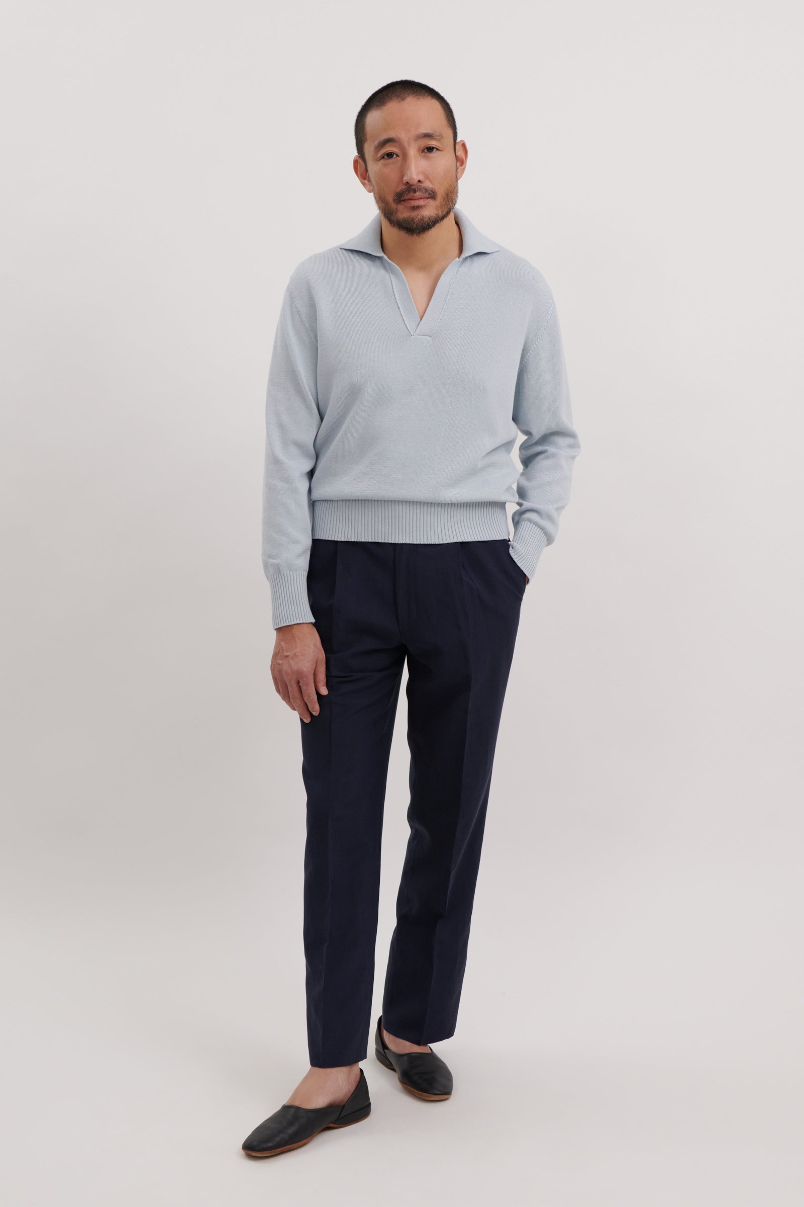 Long Sleeve Polo