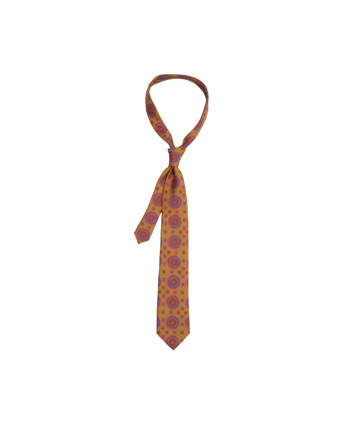 Bronze Erno Print Tie