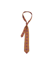 Bronze Erno Print Tie