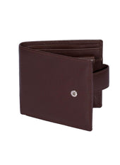 Men S Smooth Nappa Leather Bifold Wallet With Rfid Blocking And Coin Purse