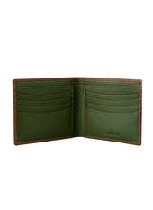 Men S Smooth Nappa Leather Bifold Wallet With Rfid Blocking
